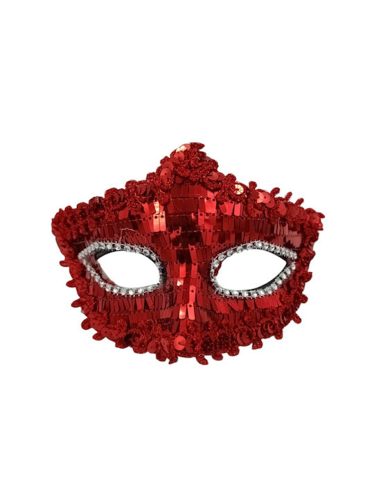 Venetian Mask Sequins 5 Colours Silver