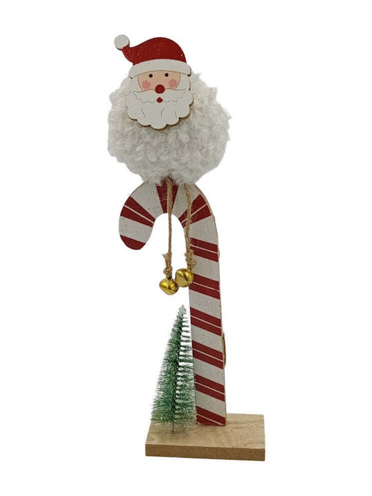 Christmas Tabletop Wooden Lollipop Cane Figure 25cm Reindeer