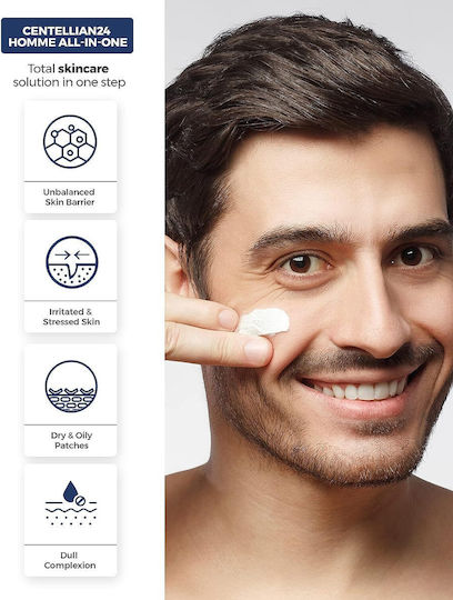 Centellian24 Madeca Homme All-in-One Ενυδατική & Ρυθμιστική Ανδρική Κρέμα Προσώπου με Centella Asiatica 125ml