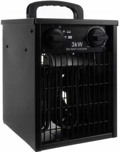 Startseite Ventilatorenheizung Allgemeine Verwendung Bormann 3000W Grau