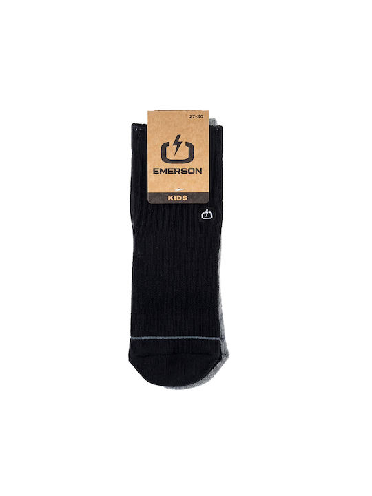 Emerson Kindersocken Emerson 2 Paar 262.EK08.43-Schwarz-Grau-Ml
