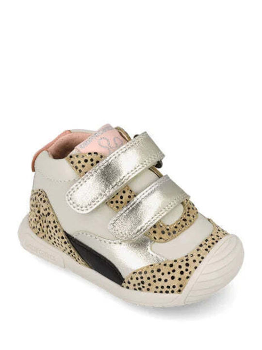 Kids Sneakers Anatomic with Hoop & Loop Closure Multicolour
