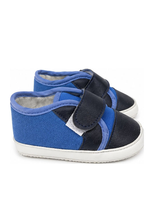 Panino Weiche Sohlenschuhe für Babys Turnschuhe Blau