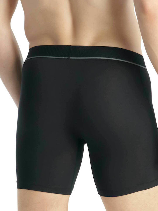 Herren Boxershorts Schwarz 3er Pack