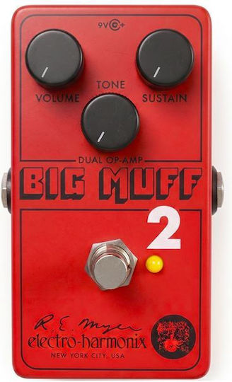 Electro-Harmonix Big Muff Pi 2 Πετάλι Footswitch Distortion / Fuzz / Sustain / Volume
