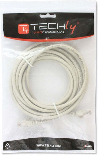 Techly U/UTP Cat.6 (Gigabit) Καλώδιο Δικτύου Ethernet 1m Λευκό