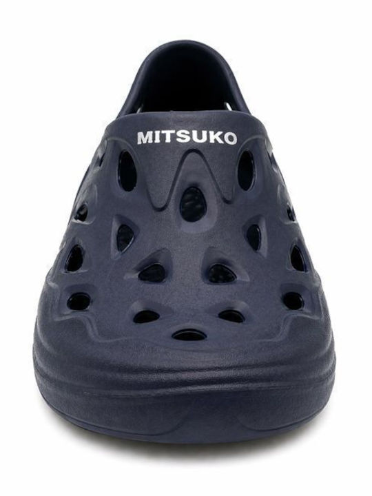 Mitsuko Men's Clogs Blue