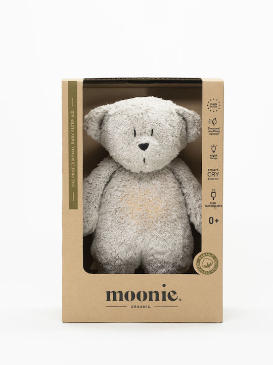 Offer Sleep Aid Moonie 2.0 Grey & Cotton Muslin Babyono 3 Pieces