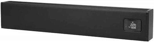 Eurom Convector Electric De Pardoseală 1500W Cu Termostat Electronic Și WiFi 120x17cm Negru