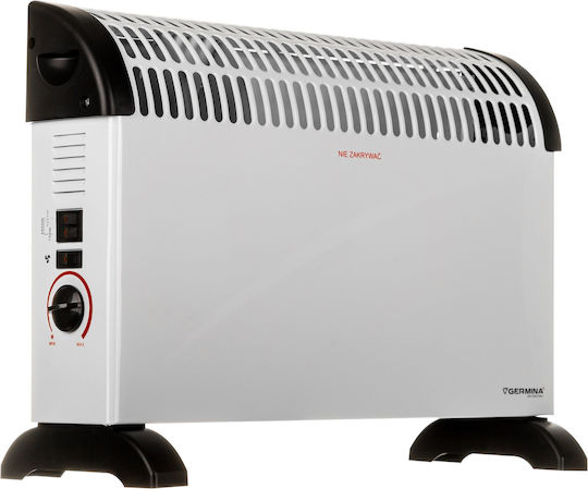 Germina Θερμοπομπός Δαπέδου 2000W 53.5x38.5cm Λευκός