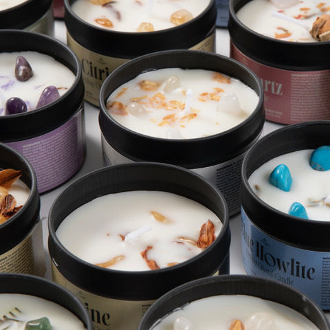 Myga Aromatic Soy Candle with Cotton Scent