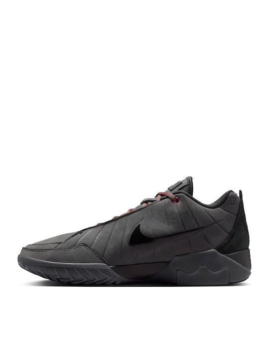 LeBron Witness 9 High Basketball Shoes Anthracite / Iron Grey / Desert Dust / Black