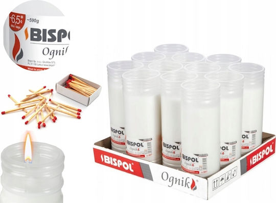 Bispol Wp7 Flooded Fire Starter Refills 12 Pcs