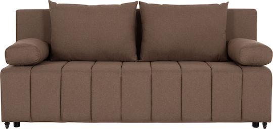 Kend Dreisitzer Sofa Bett mit Stauraum Offene Braune 188x85x82cm
