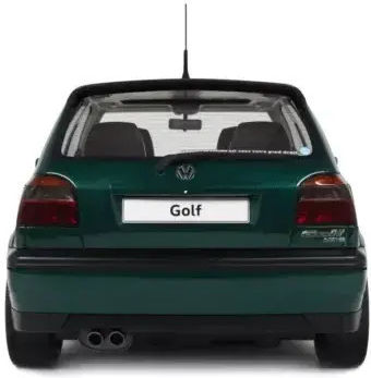 Model Mașină Machetă Volkswagen Golf III VR6 Carat Dragon Verde 1992 Scara 1:12 Otto Models G099