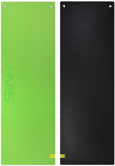 HMS Premium MFK03 Exercise Mat Green/Black (180x60x1.5cm)