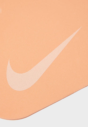 Nike Reversible Στρώμα Γυμναστικής Yoga Πορτοκαλί (180x66cm)