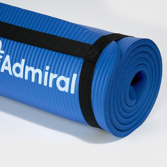 Admiral Fitnessmatte Pilates Blau (183x61x1cm)