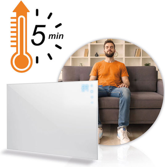 Berdsen Infrarot-Heizpaneele Wand 800W Weiß 100x80cm