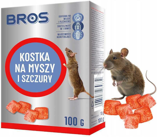 Bros Ποντικοφάρμακο σε Κύβους 0.1kg