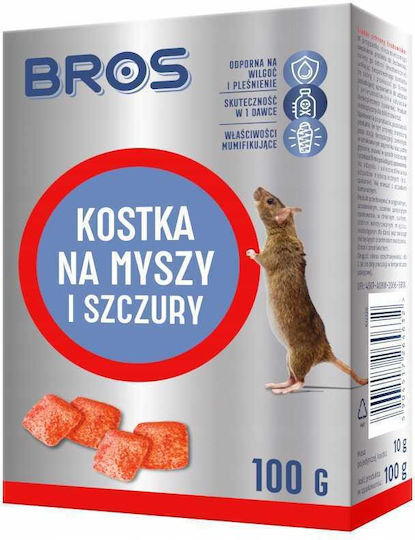 Bros Ποντικοφάρμακο σε Κύβους 0.1kg