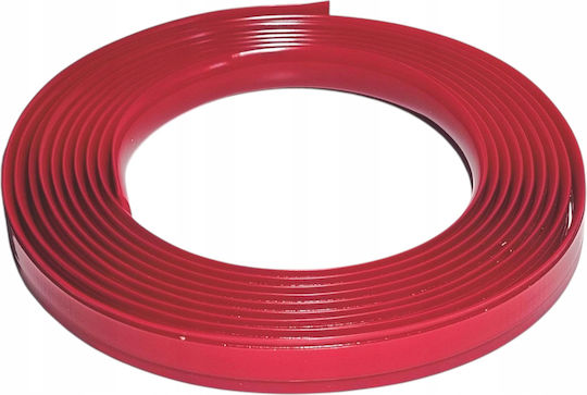 Decorativ PVC Trim Roșu Mat 21mm Autoadeziv Flexibil