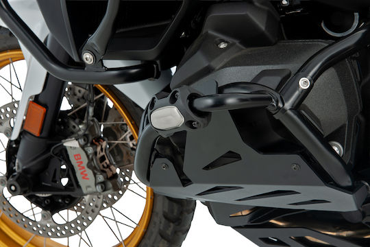 Протектори Защитни Решетки За Двигател Bmw F 900 Gs Adv Черни-Сребристи Комплект
