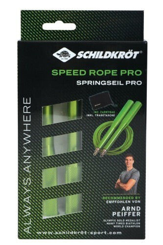 Schildkrot Adjustable Jump Rope with Ball Bearings Green Pro 3m