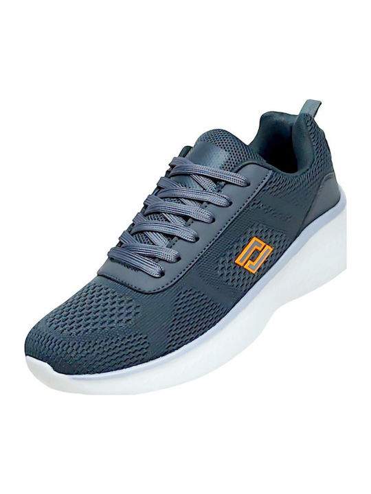 Men's Sneakers Grey M-25833-3-Grey