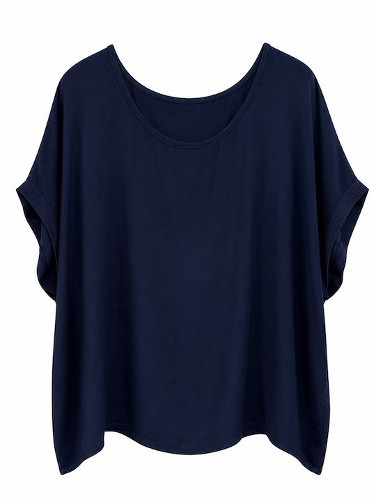 Women's Blouse Navy Blue
