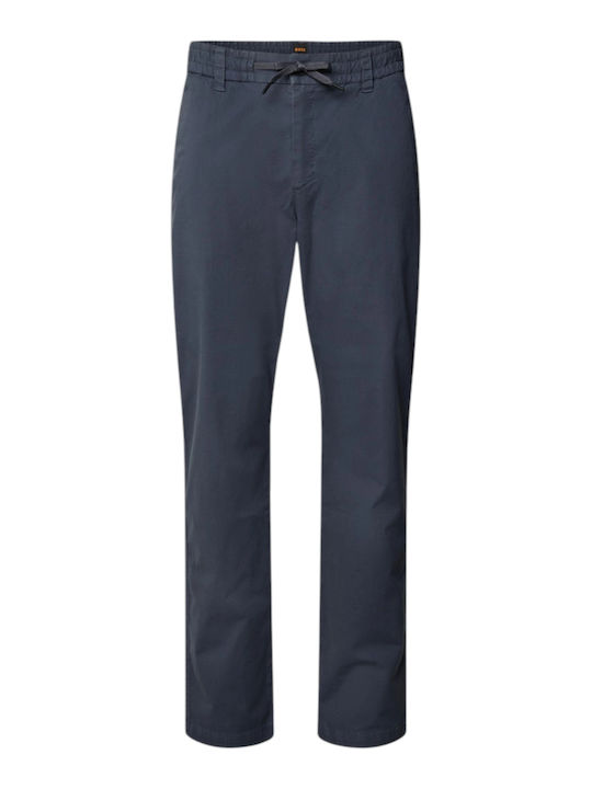 Мъжко Джинсово Панталон Еластичен Relaxed Tapered Кройка Син