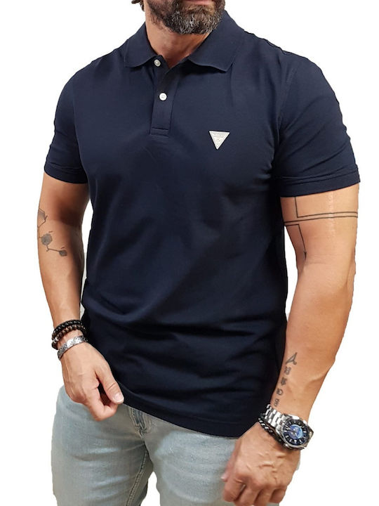 Guess Polo Bluza Indigo