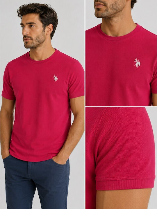 Assn T-Shirt Fuchsie Herrenblusen