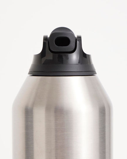 Chilly's Thermos Bottle Stainless Steel BPA Free 500ml Stainless Steel with Straw, Mouthpiece, Loop and Handle
