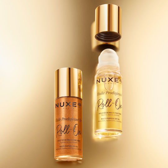 Nuxe Huile Prodigieuse Or Roll-On Multi-Purpose Ulei Uscat Shimmering 60ml