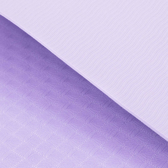 Spokey Trainingsmatte Yoga Lila (183x61x0,4cm)