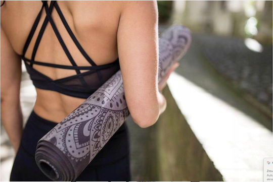 Yoga Design Lab Yoga Trainingsmatte Schwarz 178x61cm