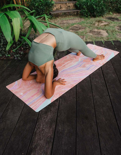 Yoga Design Lab Mături De Exerciții Yoga Bej (178x61cm)