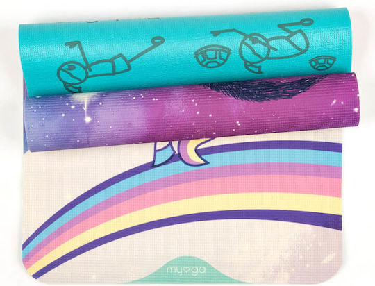Myga Myga Trainingsmatte Yoga Beige (150x55cm)