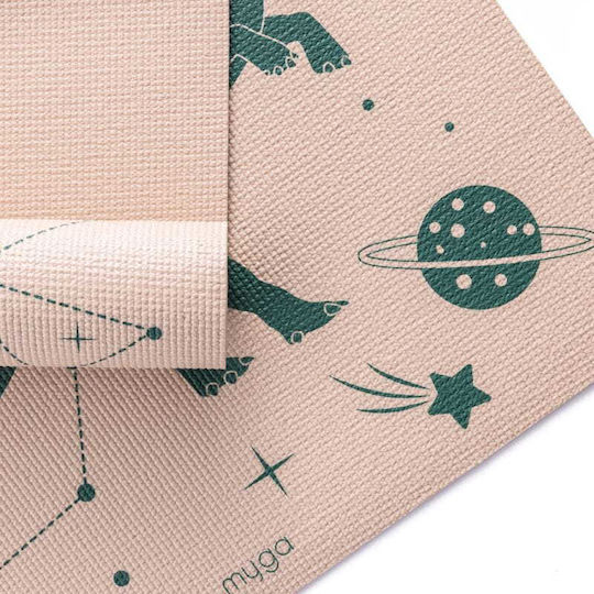 Myga Myga Trainingsmatte Yoga Beige (150x55cm)