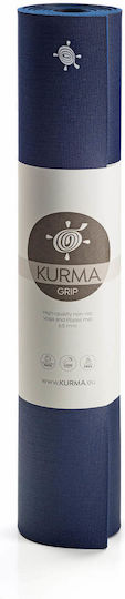 Kurma Saltea De Exerciții Yoga Albastră (185x66cm)