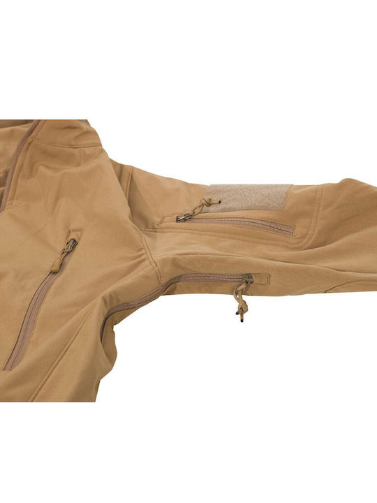 MFH Αδιάβροχο Κυνηγετικό Μπουφάν Softshell Καφέ