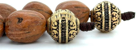 Kompologadiko Scented Begleri with 6 Brown Beads