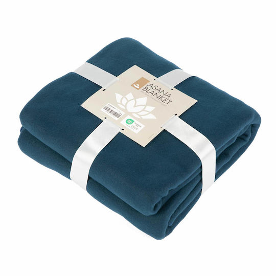 Bodhi Asana Yoga-Decke Marineblau