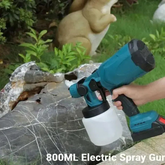 SPM 6972299245889 Σετ Πιστόλι Βαφής & Φυσητήρας Brushless με Μπαταρίες