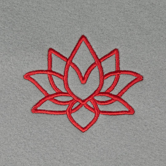 Bodhi Asana Yoga Blanket Gray
