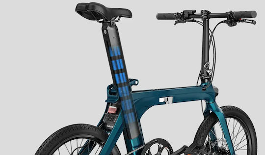 Fiido Fiido X 20" 2025 Albastru Pliabil Bicicletă Electrică de Oraș