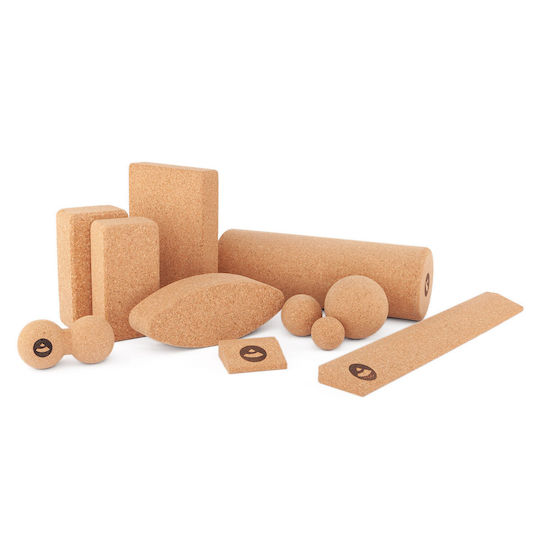 Bodhi Flat Yoga Block Cork