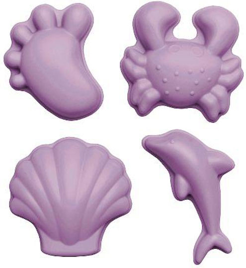 Beach Toys Set with Silicone Accessories Blue