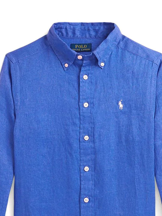 Kinderhemd Kurzärmelig New Iris Blau B 400